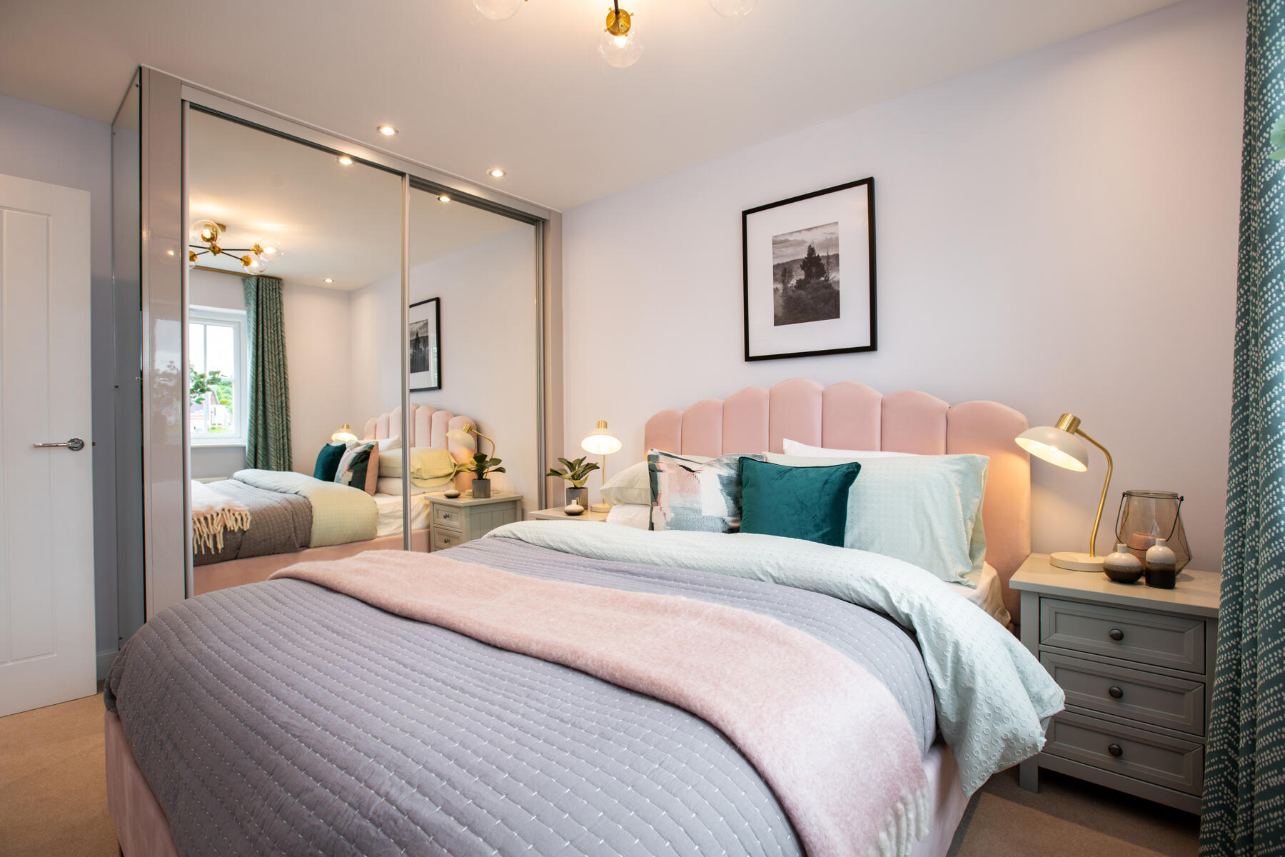 Bedroom 2 offers enough space to add a fitted wardrobe