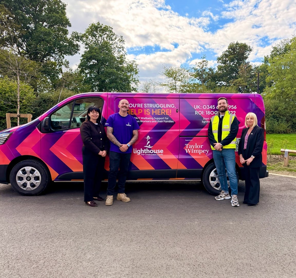 Fuelling the Lighthouse Charity’s #Make it Visible campaign with van donation