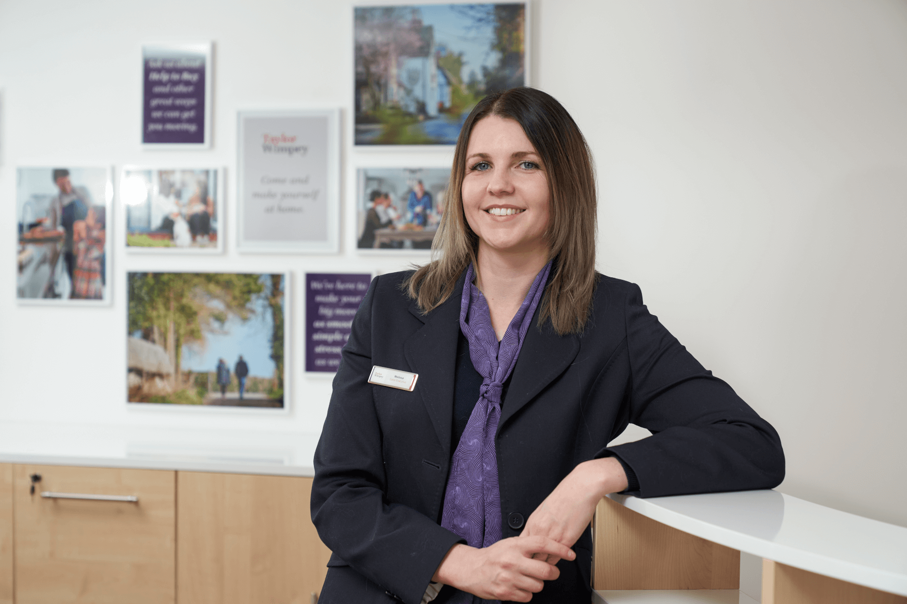 Sales Executive smiling