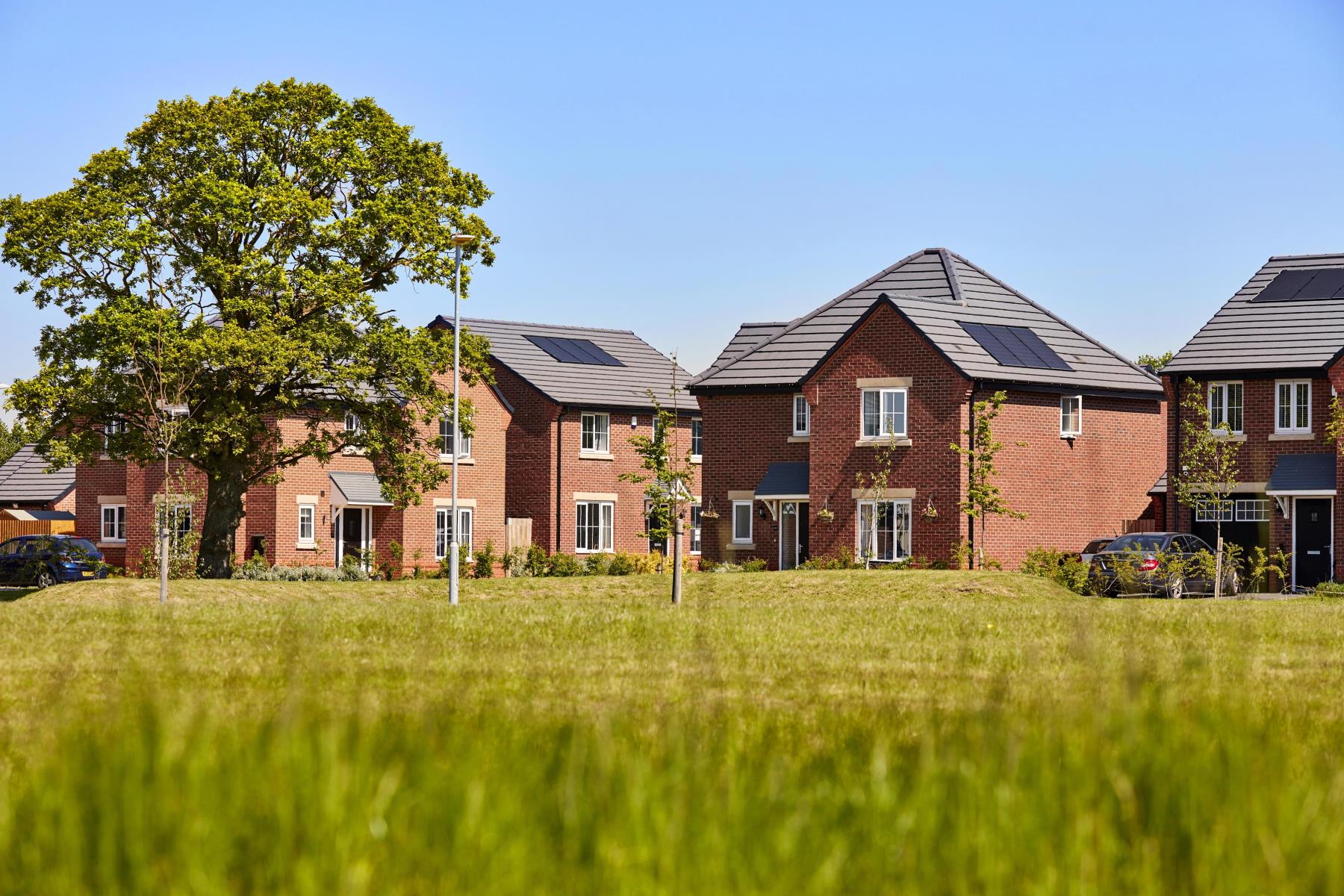 Homes on a Taylor Wimpey development