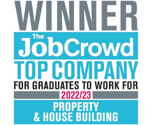 Winner The Job Crowd Top Company for graduates to work for
