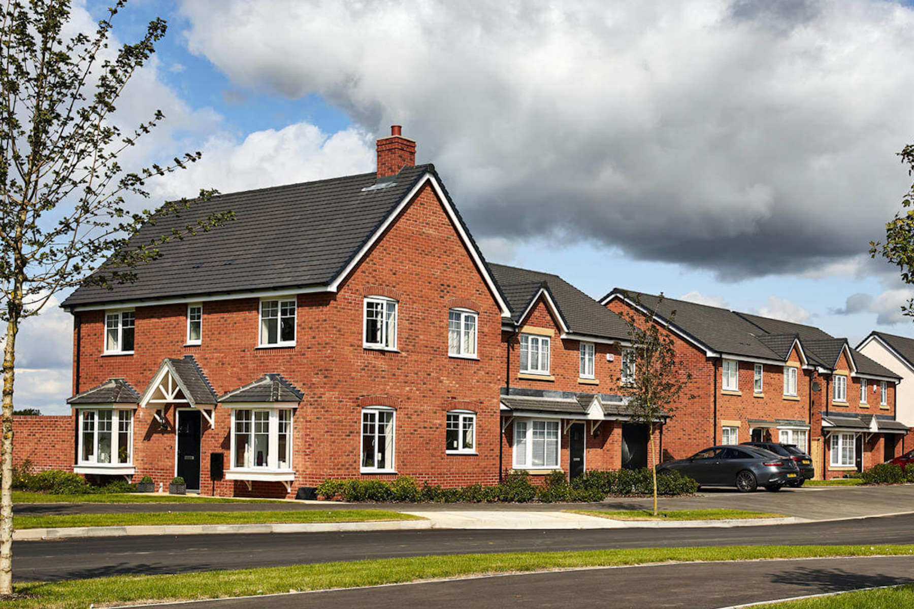 Typical example of Taylor Wimpey homes
