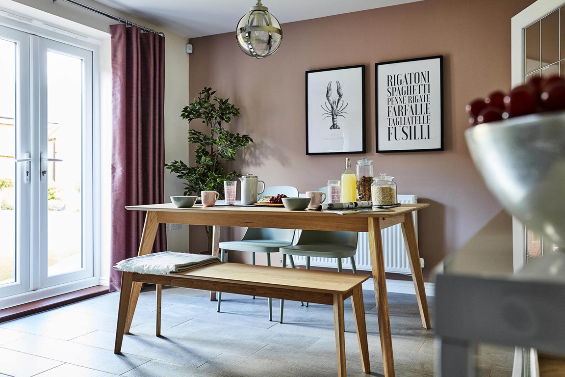 Midford kitchen diner at Edwalton Chase