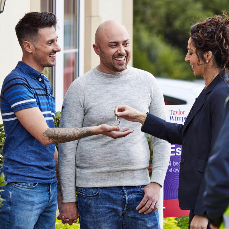 Customer key handover