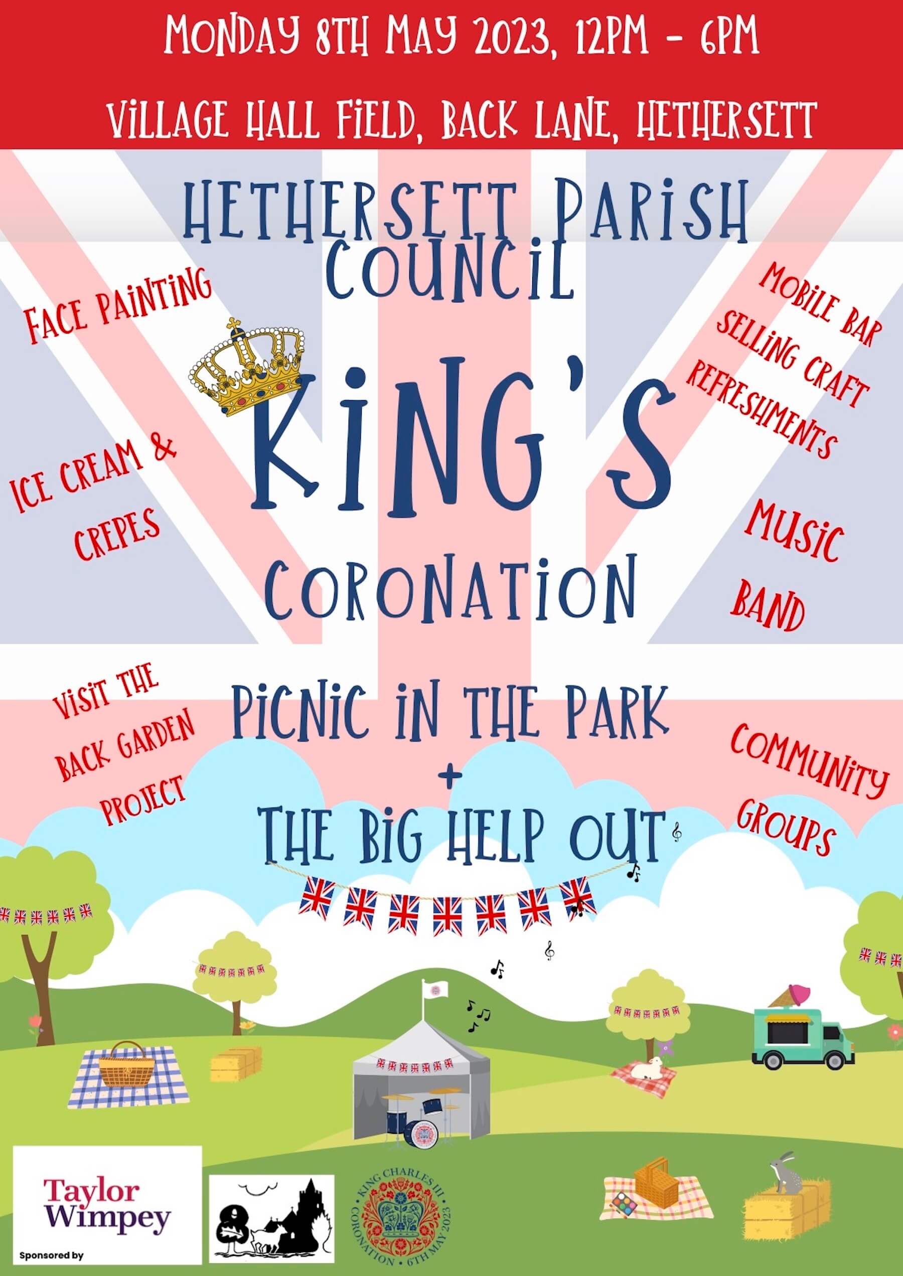Hethersett Kings Coronation Poster 2
