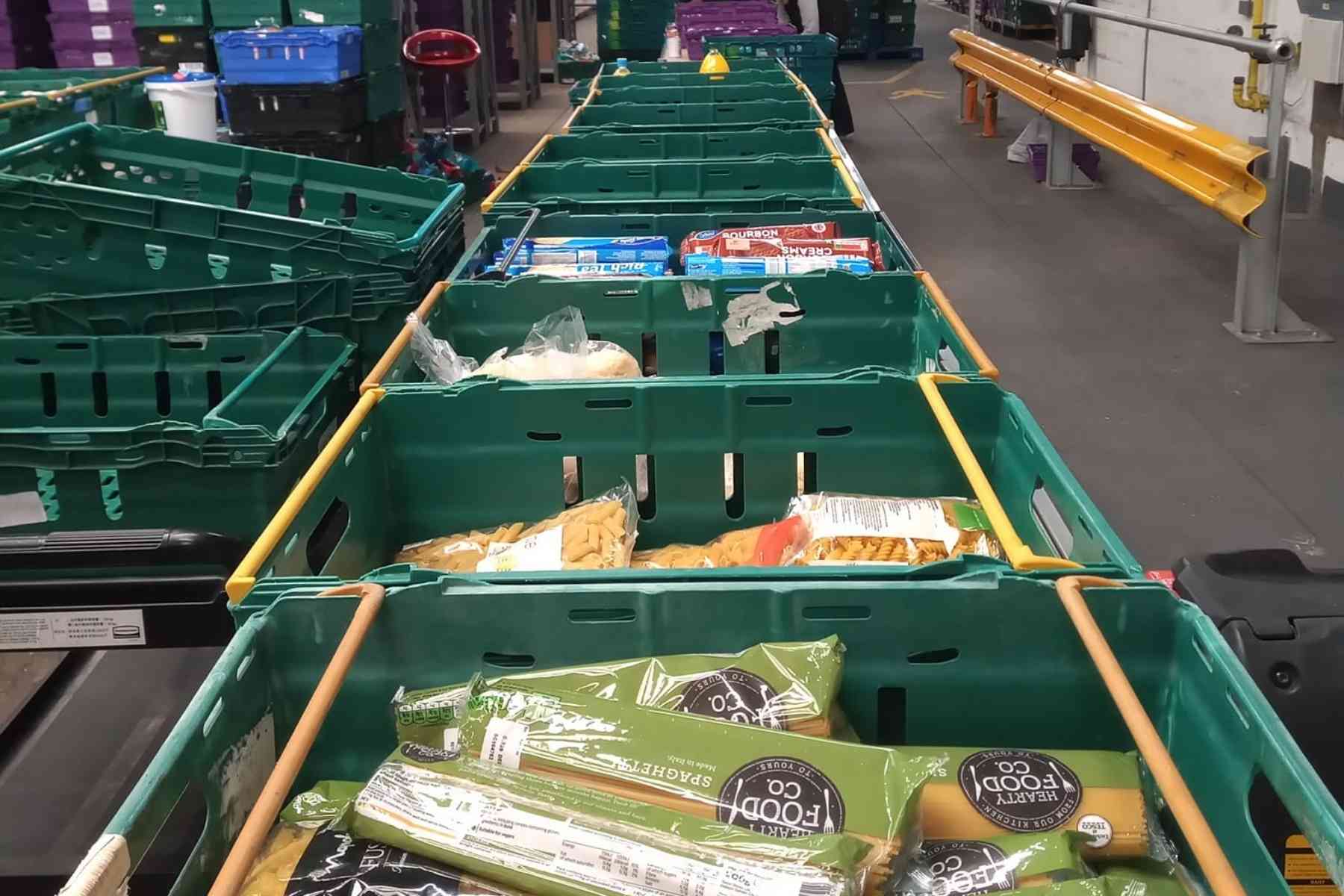 Food bank donation