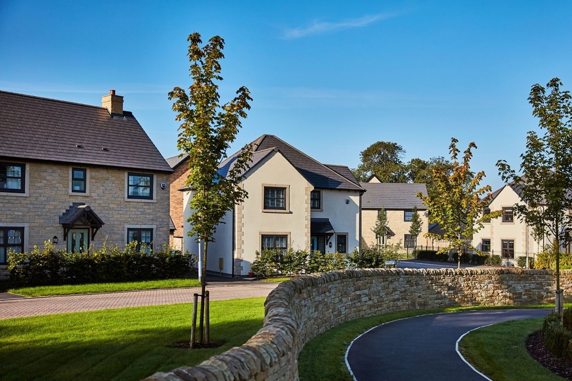 Typical Taylor Wimpey street scene