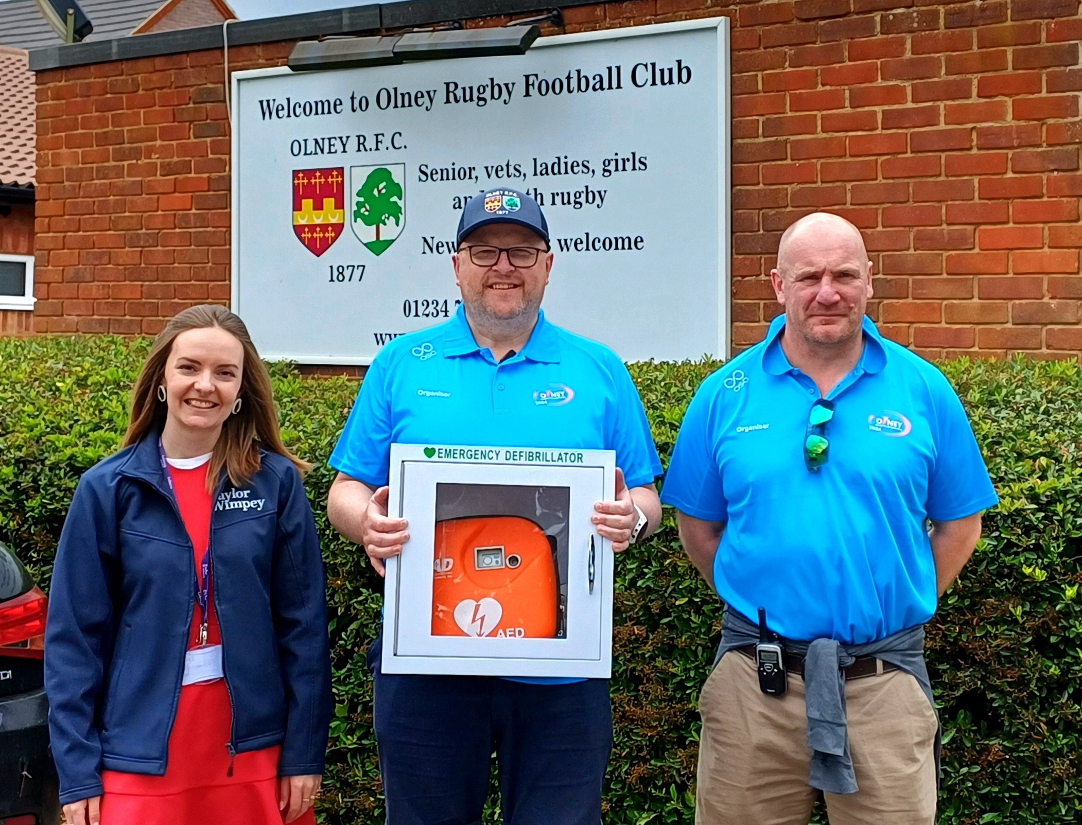 defibrillator donation