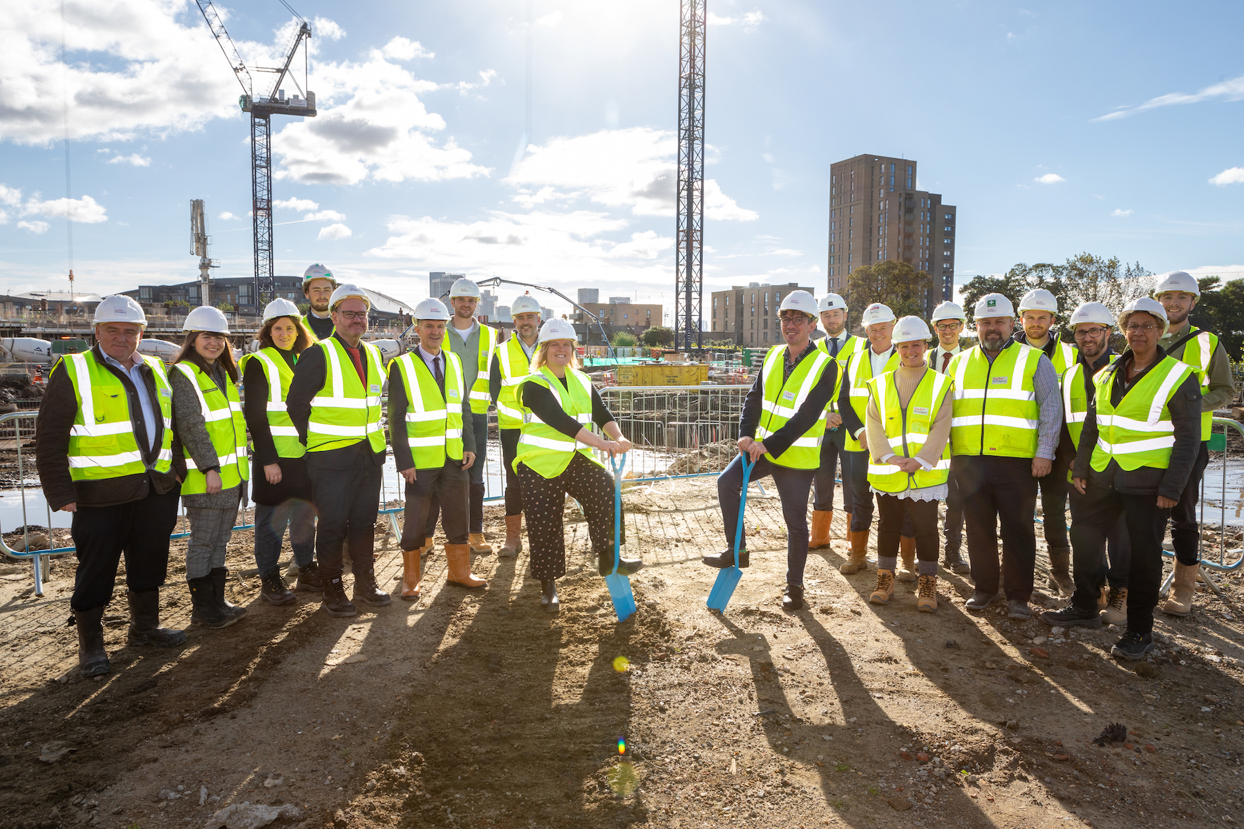 Coronation Square - hoardings unveiling - 1
