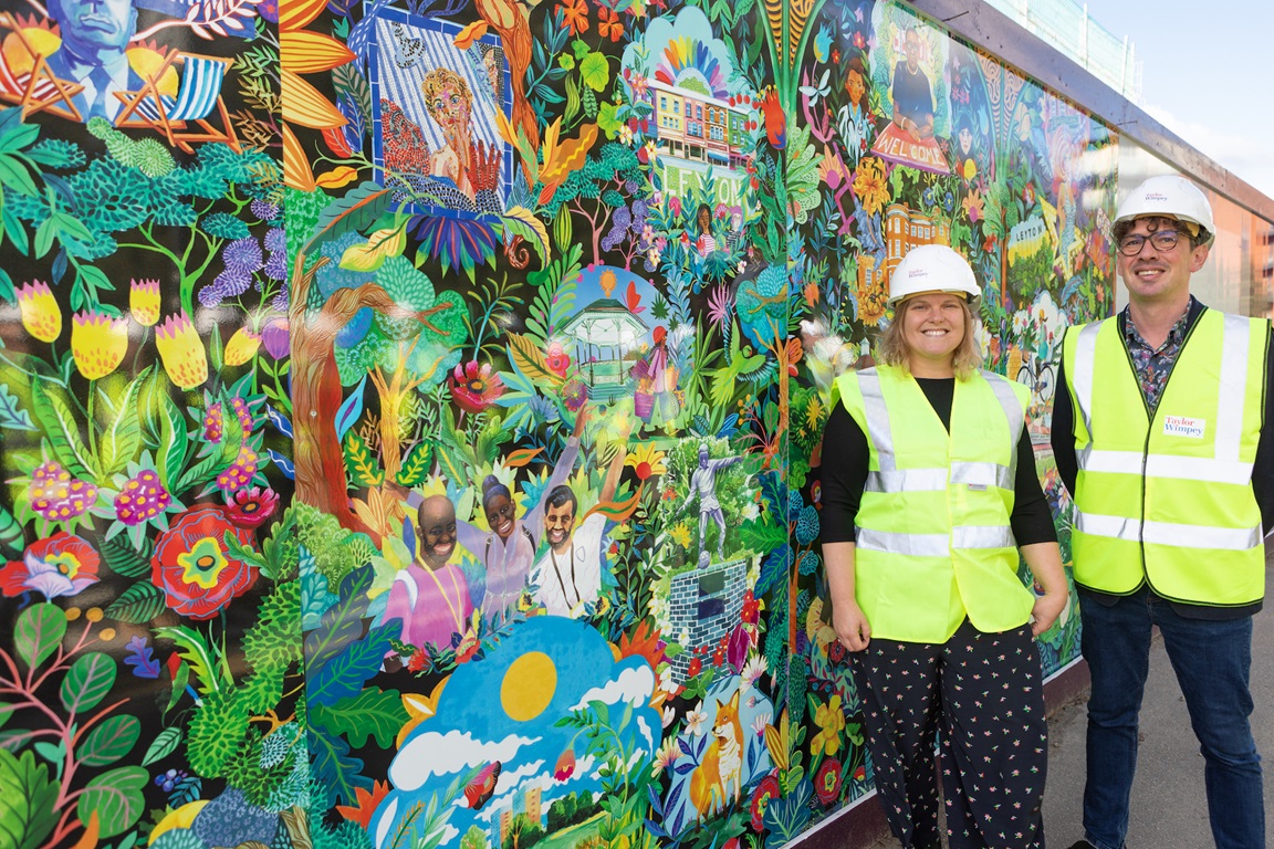 Coronation square - hoardings unveiling - 3