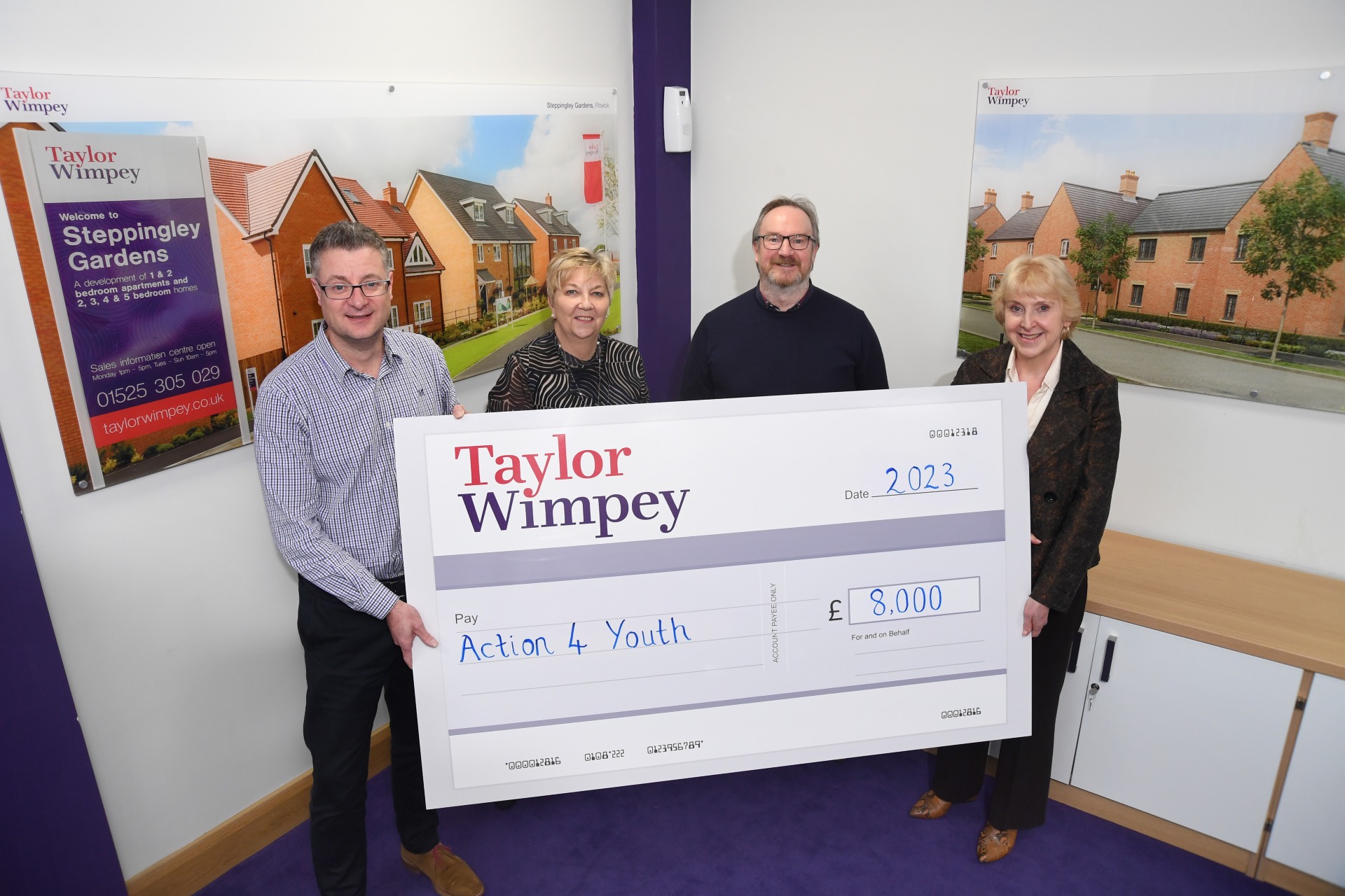 Action4Youth donation