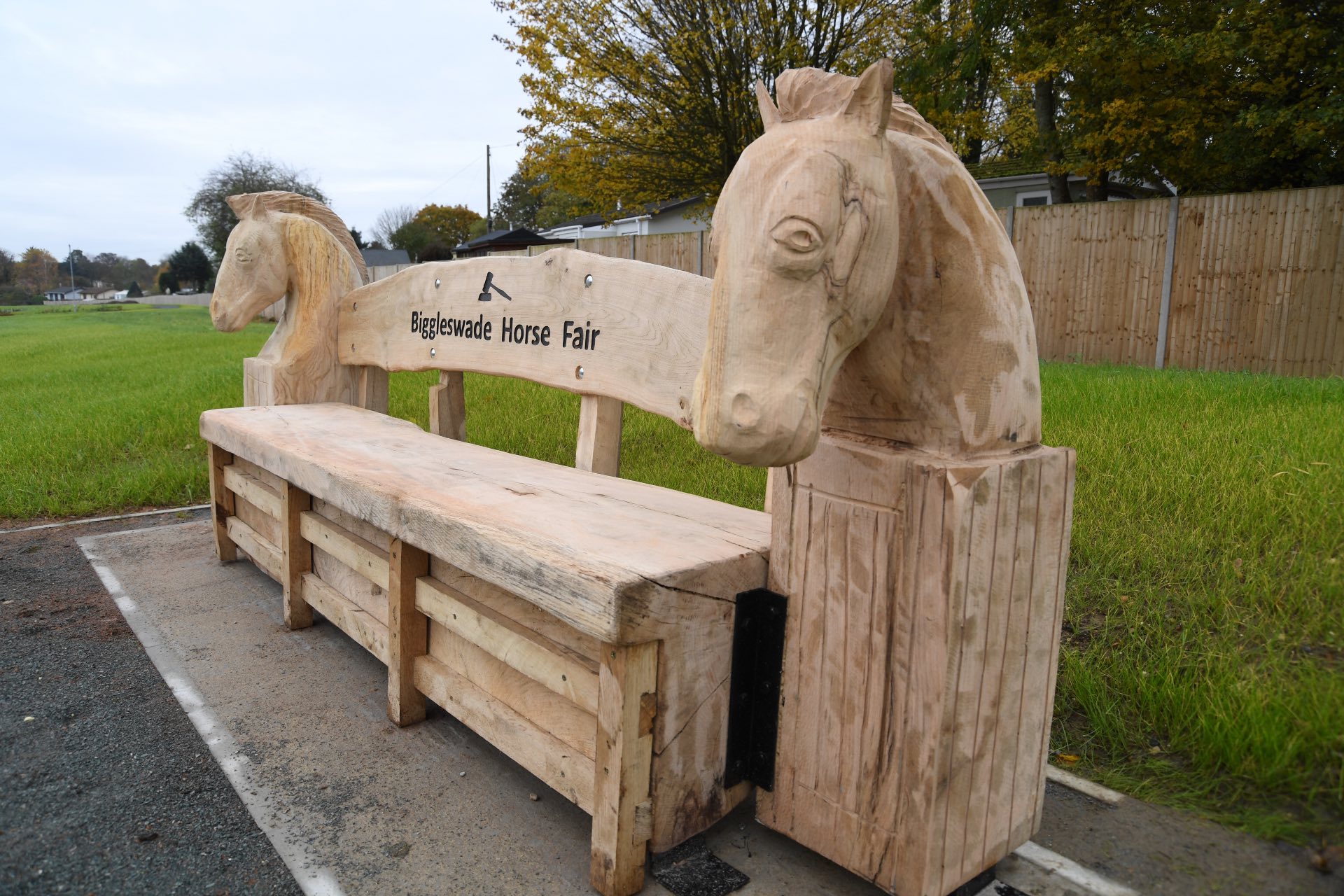 bench donation in Biggleswade