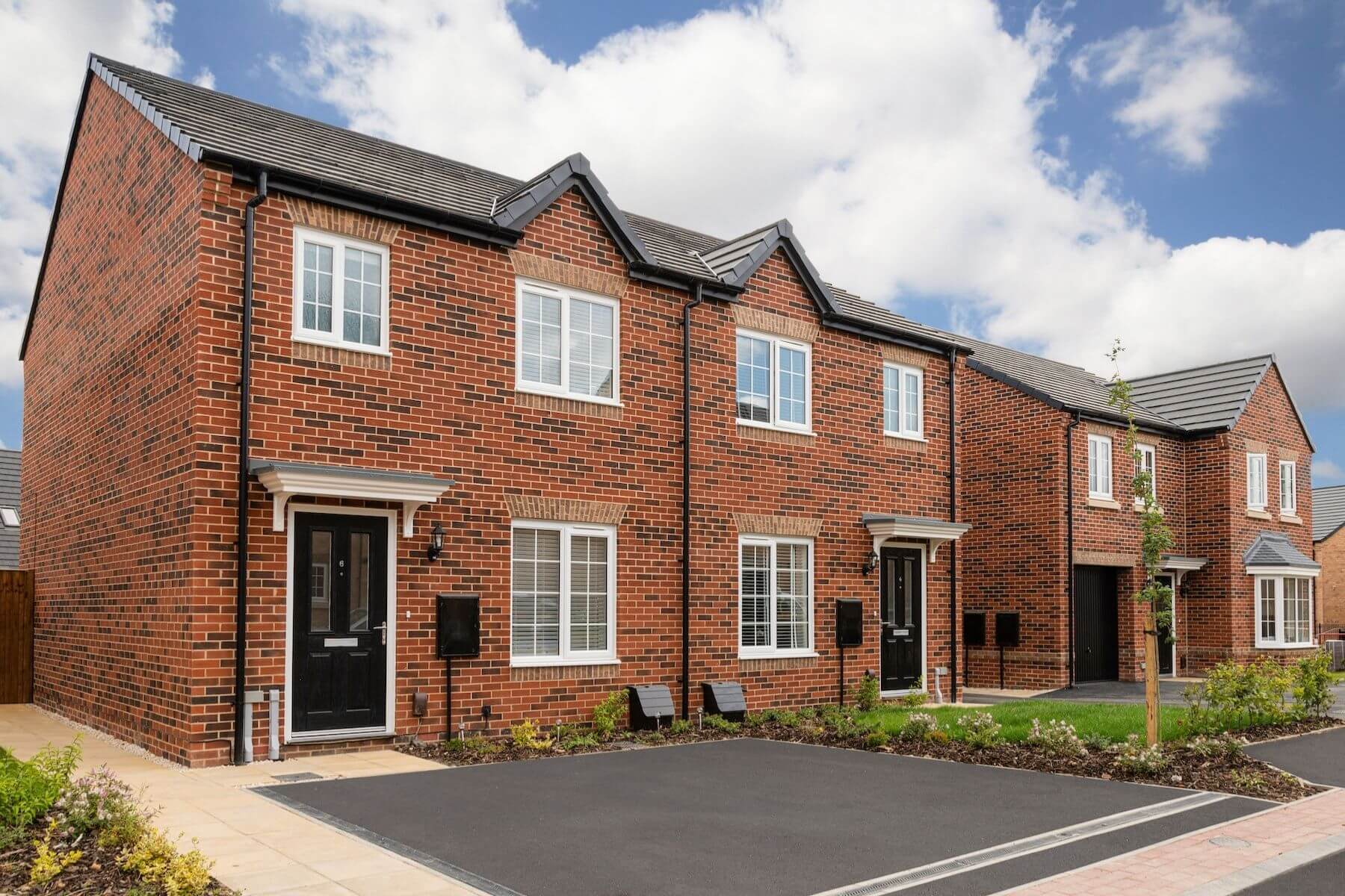 Newly built homes