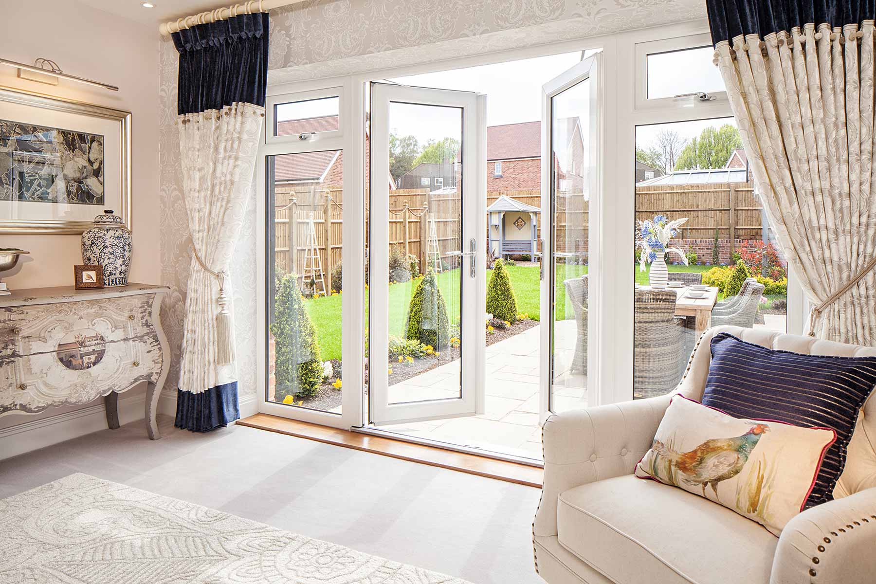 Dovecote Place - Westcott - lounge with views of garden