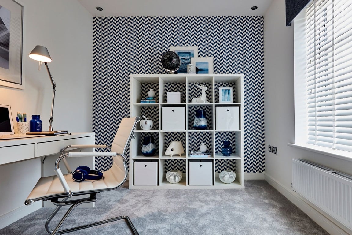 Example of a home office in a Taylor Wimpey home
