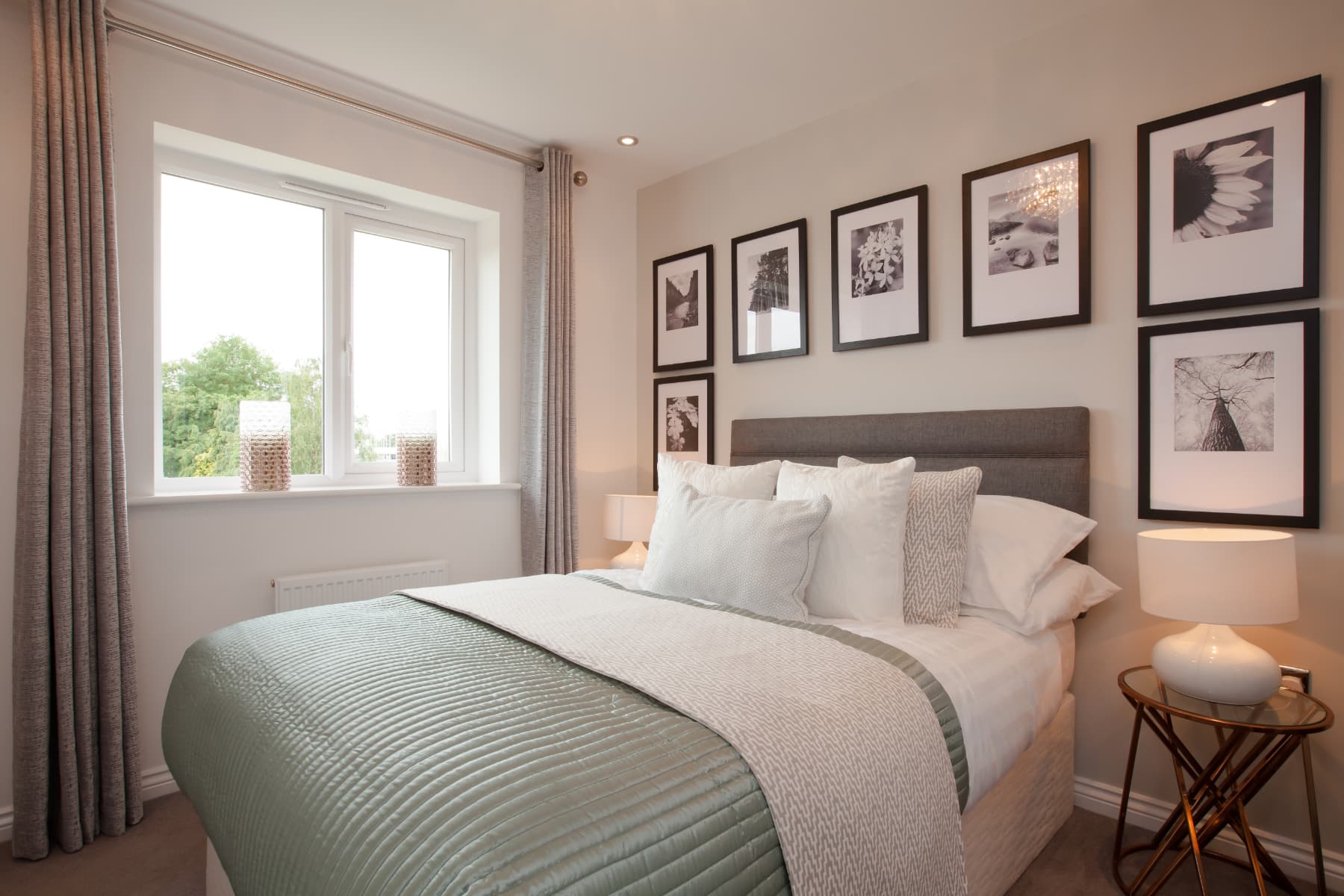 Accessorise with herringbone fabrics