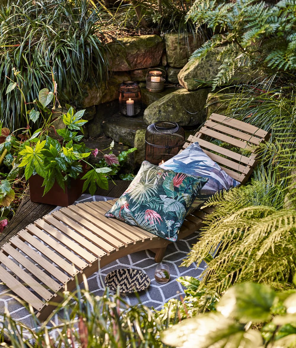 Global Fusion Rio Lounger by Dobbies