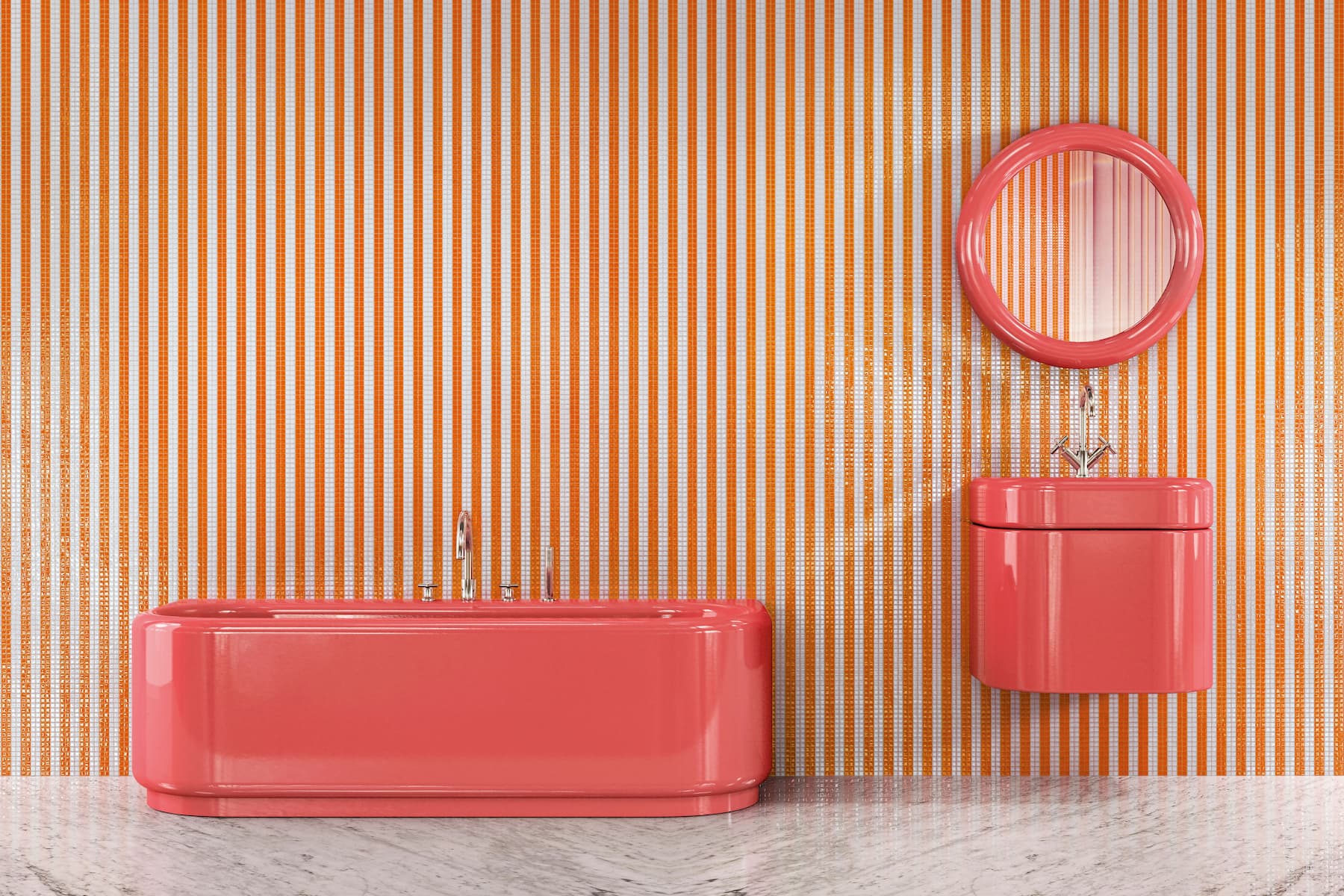 Pantone Colour - bathroom
