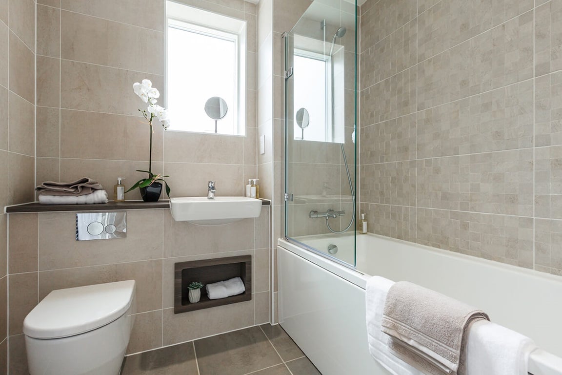 Bathroom with statement design