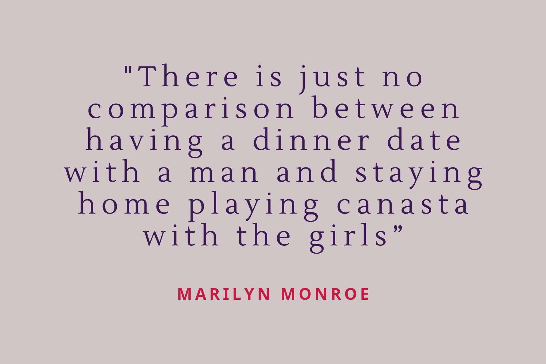 Marilyn Monroe Quote