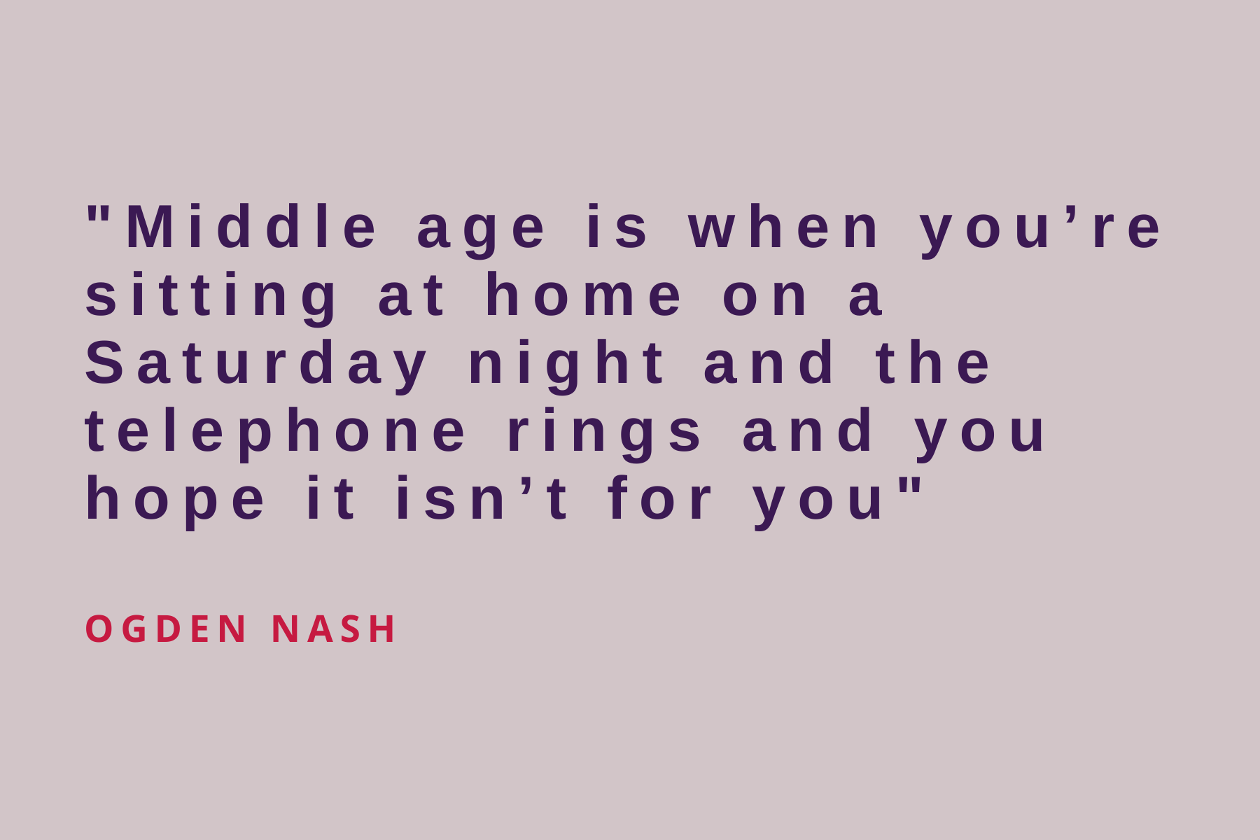 Ogden Nash