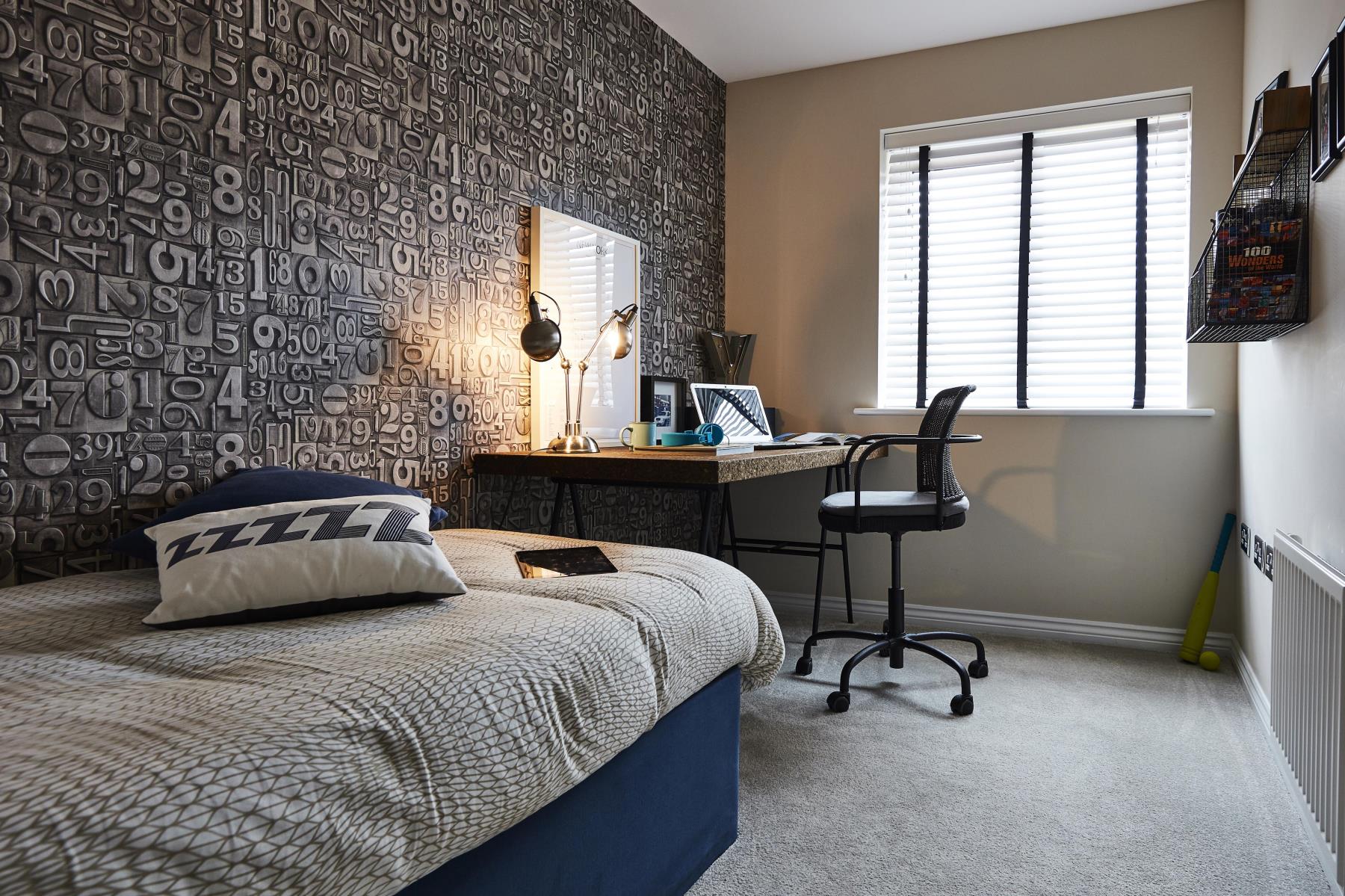Home office and bedroom