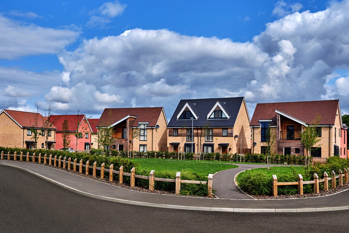 Charlotte Grove, Cambourne - street scene