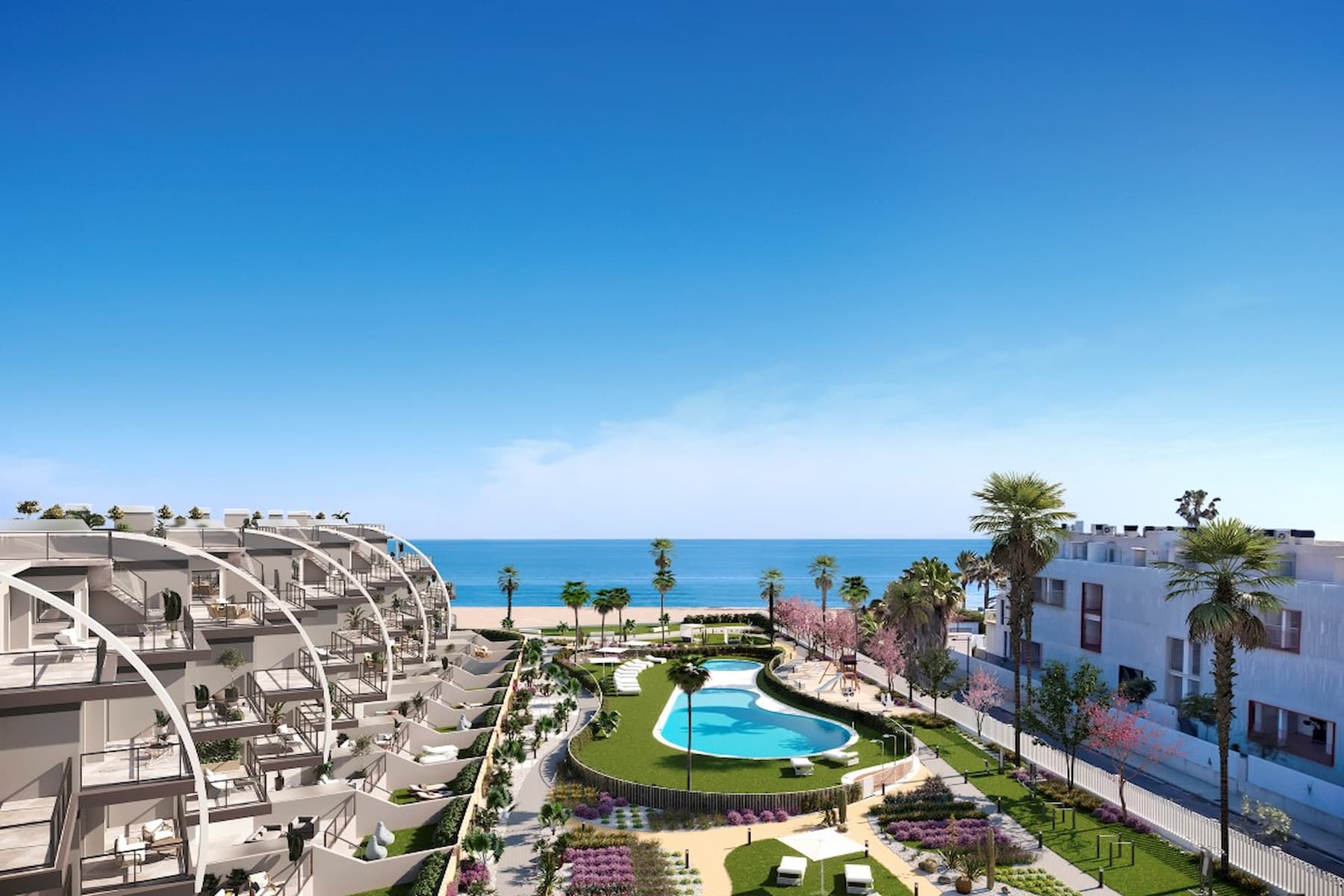 Bella Beach Denia swimming pool