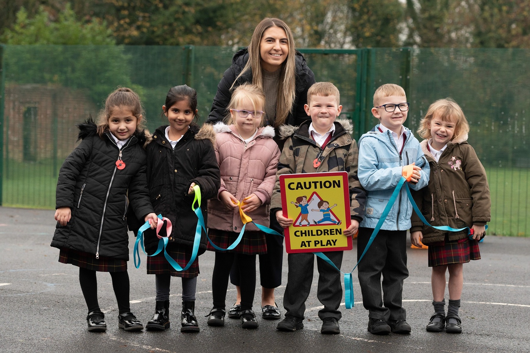 Donation to Griffin Park Primary School in Blackburn
