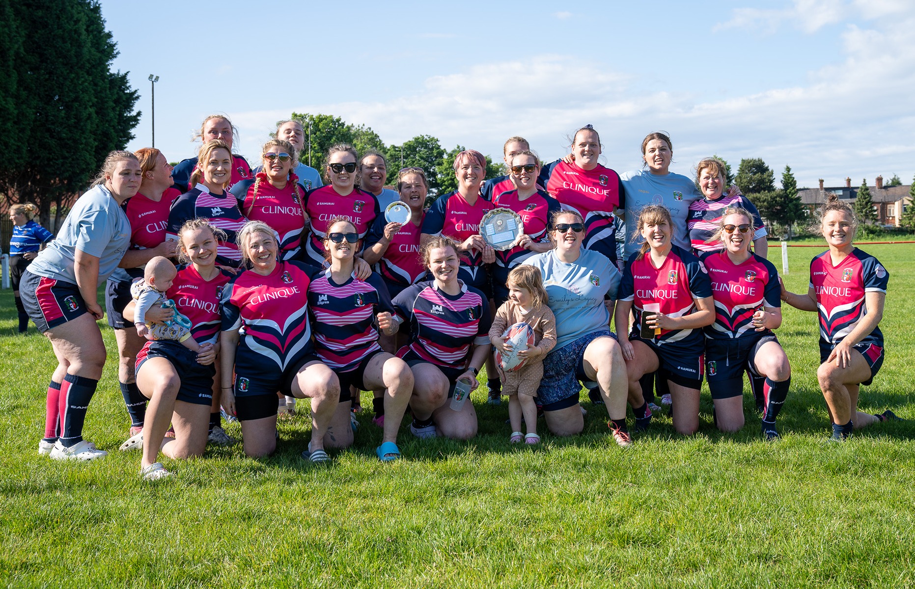 Aldwinians Ladies with the Taylor Wimpey Plate