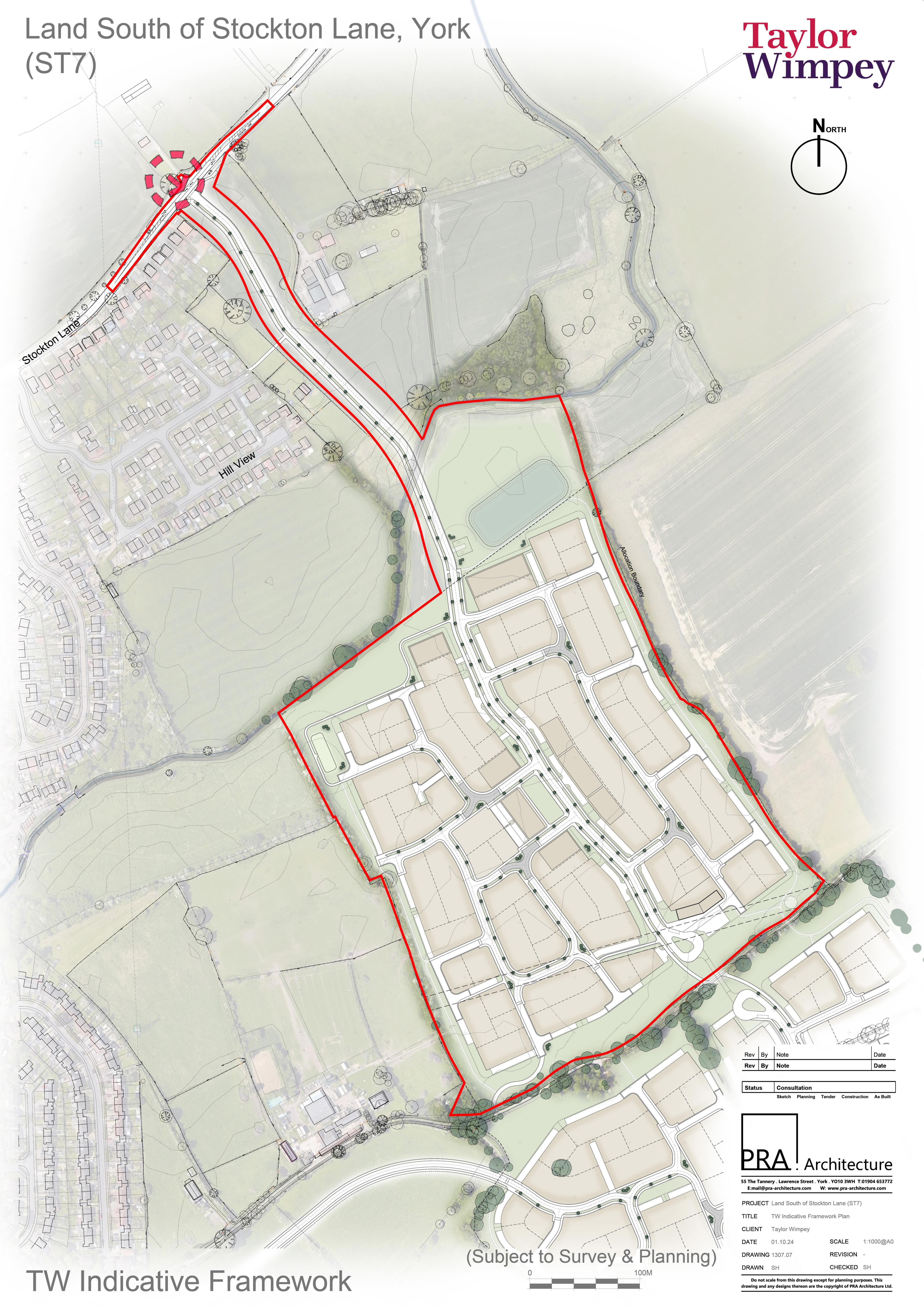 Taylor Wimpey site plan