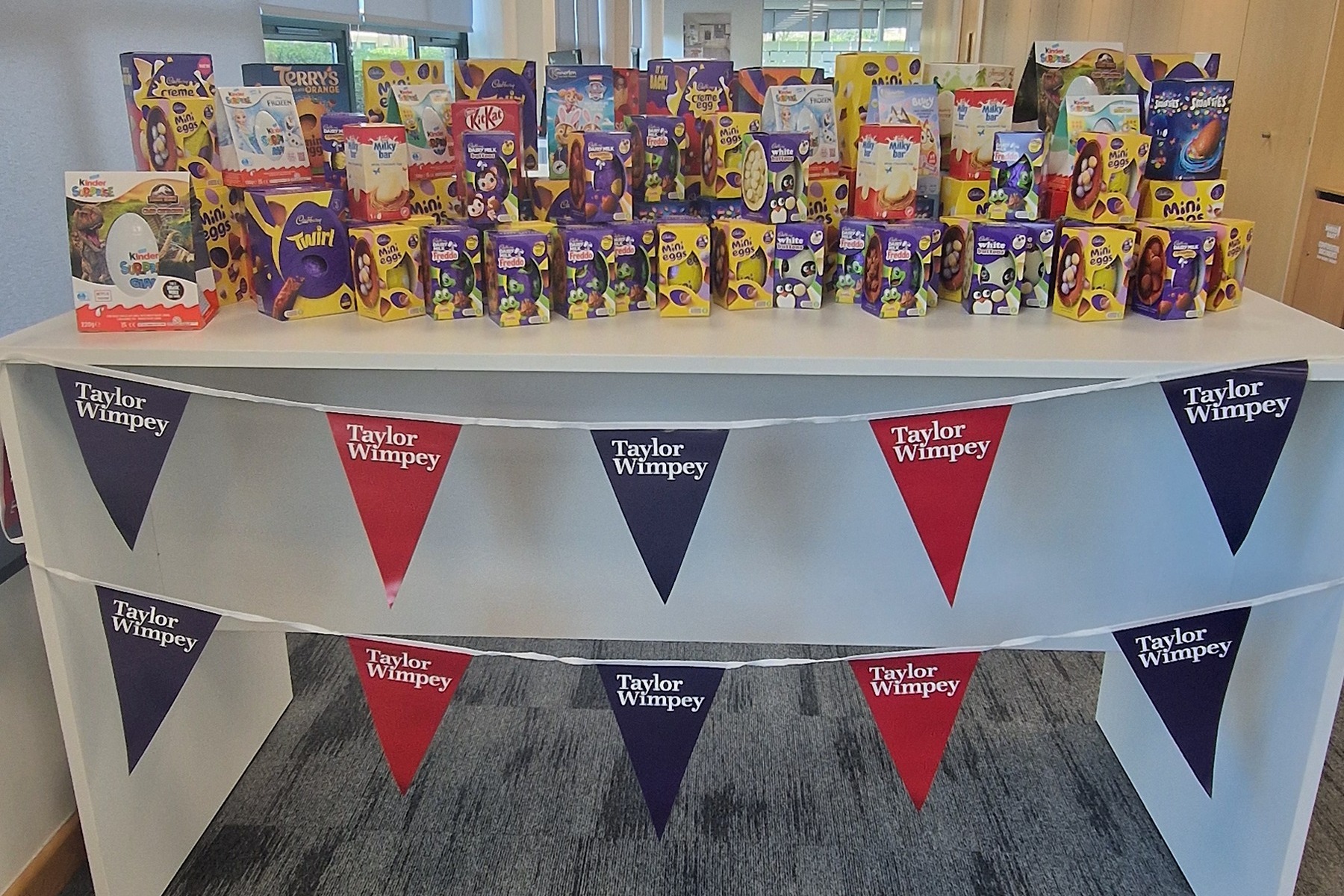 Manchester Children's Hospital Easter eggs donation