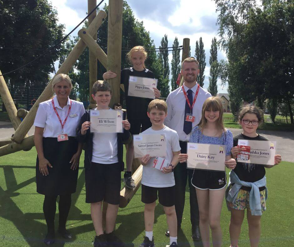 Taylor Wimpey North Yorkshire celebrate the hedgehog friendly community in Kirklevington