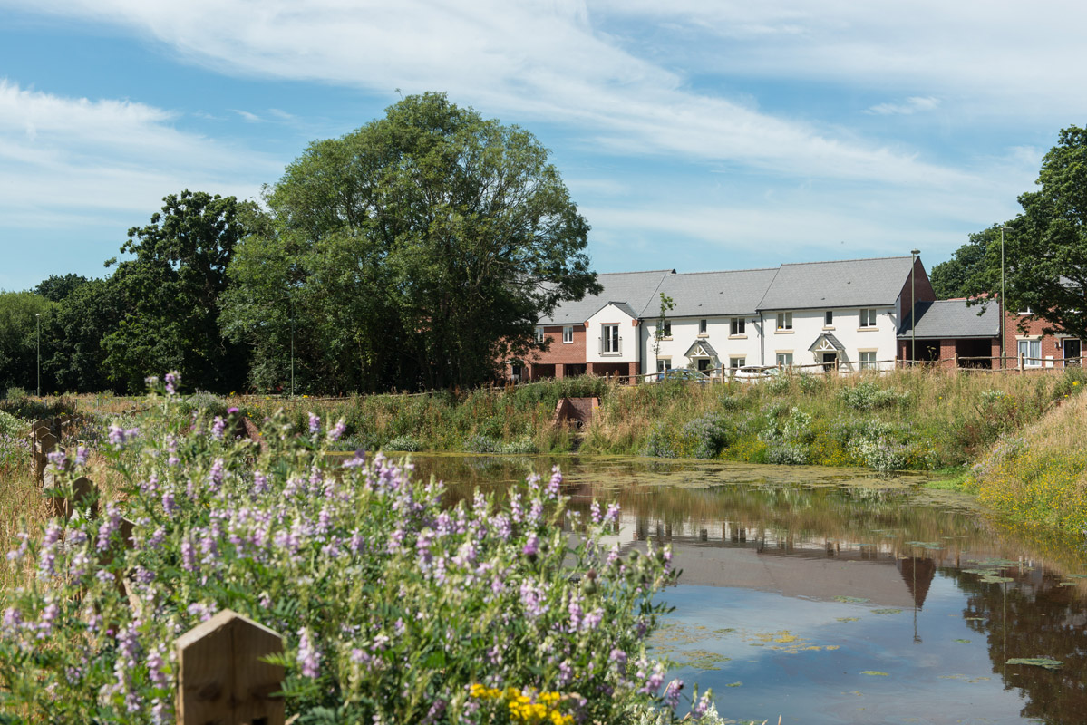 Taylor Wimpey home near a lake