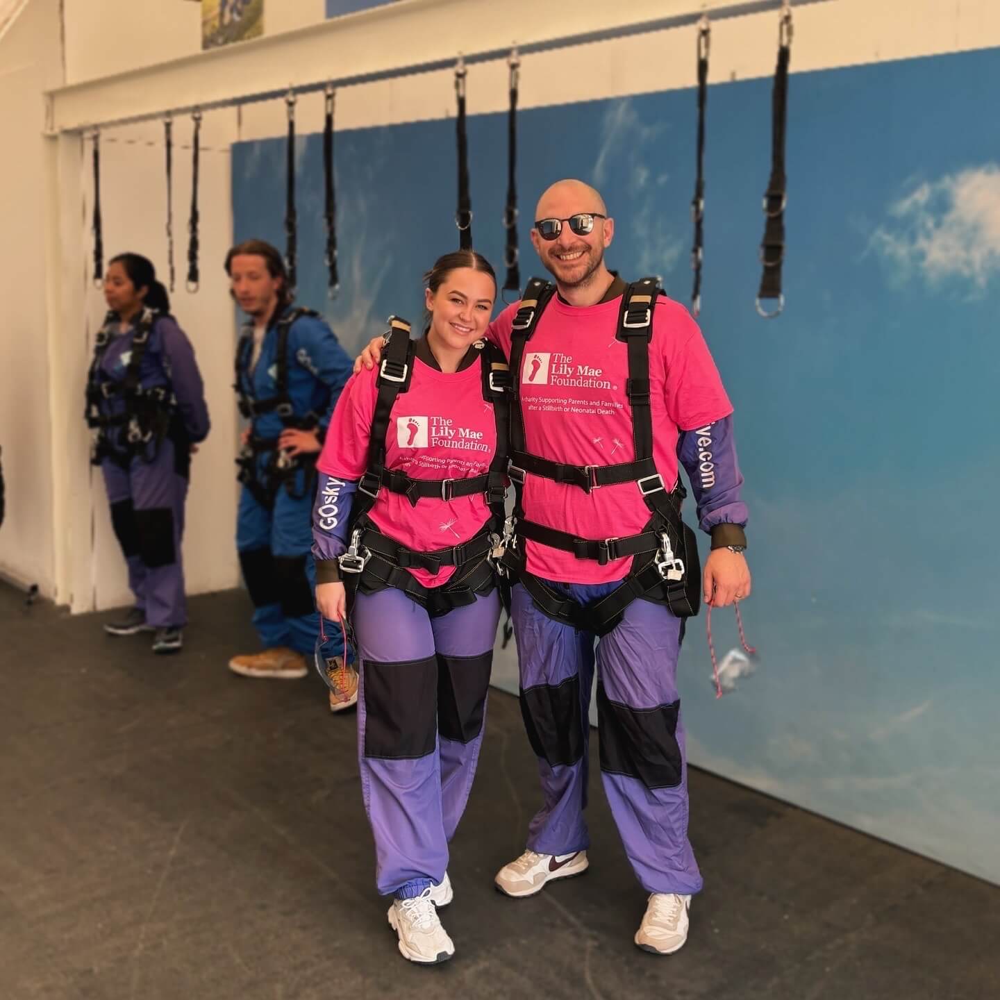 Charity skydive