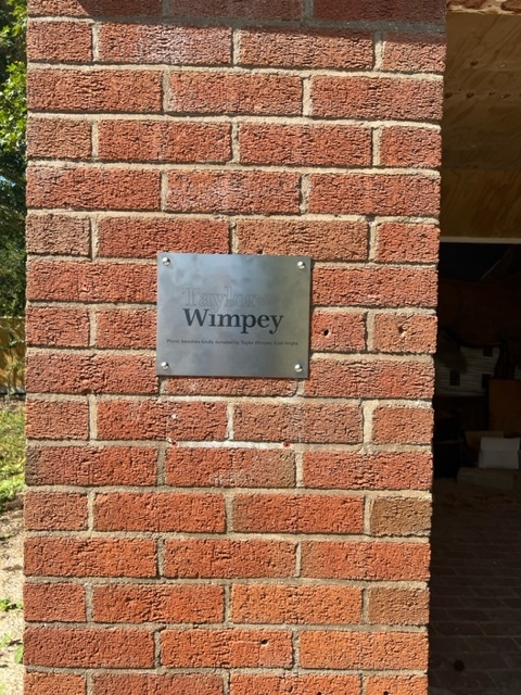 Barham County Park plaque