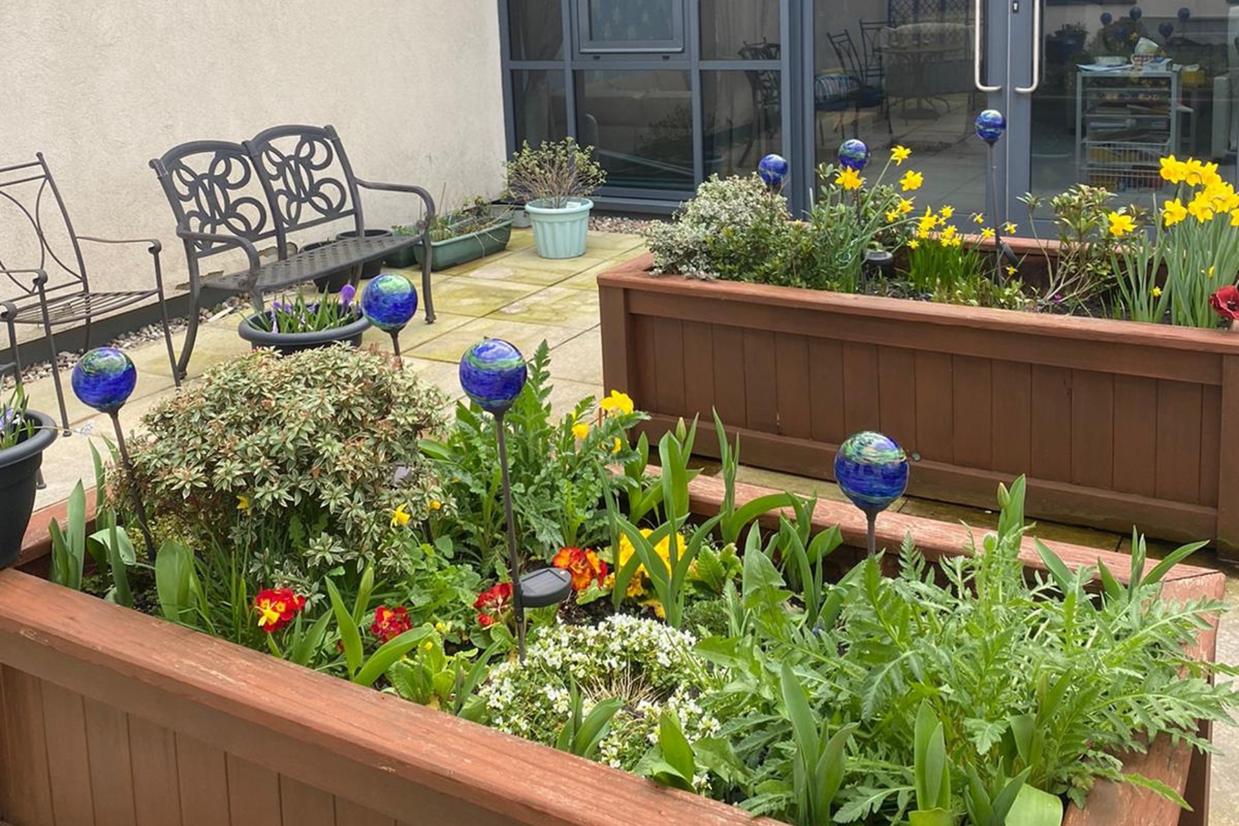 Rossendale Hospice garden