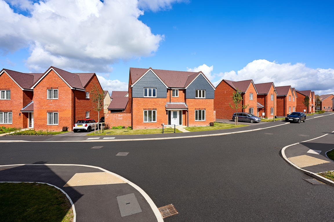 Downland street scene