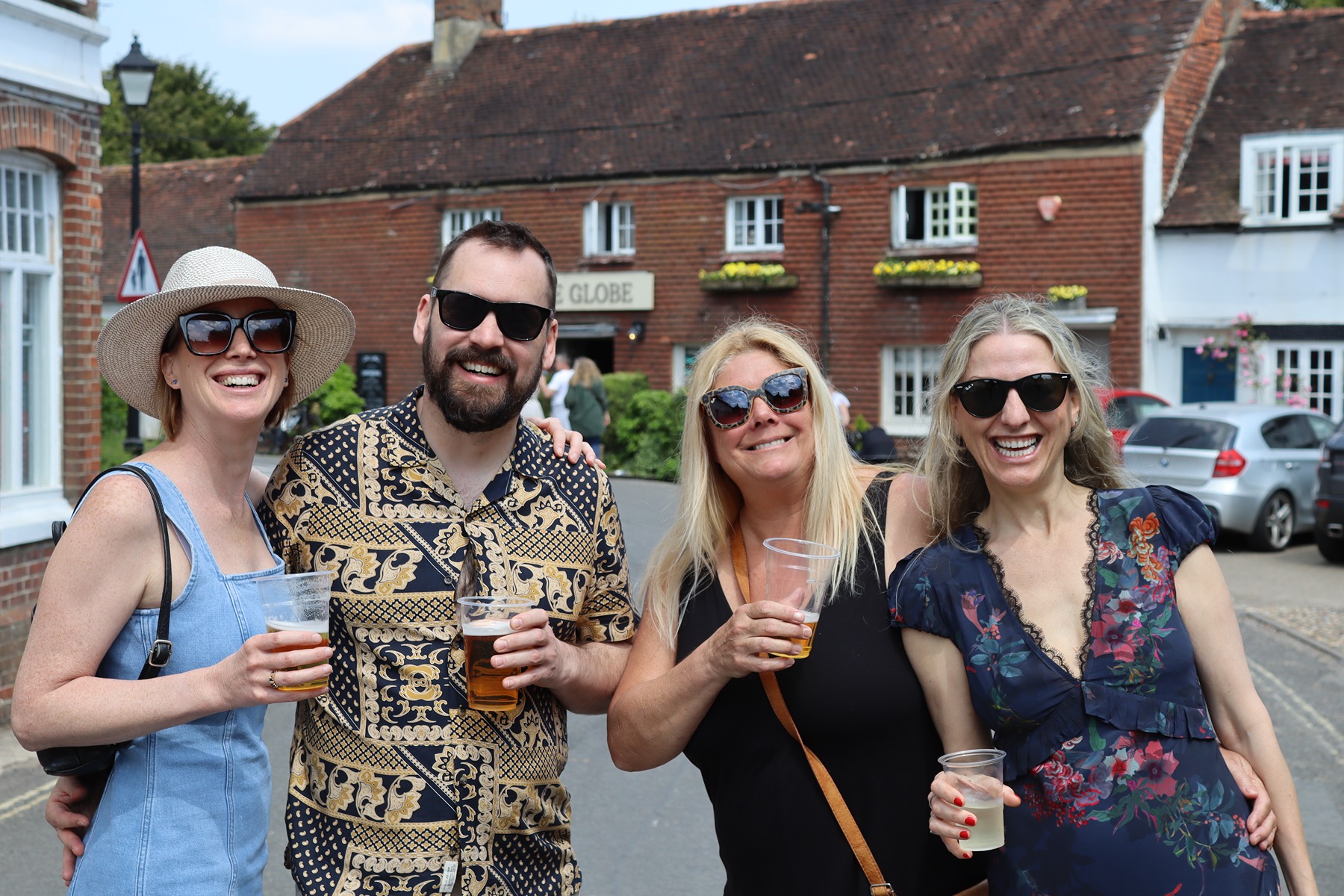 Happy Festival Goers