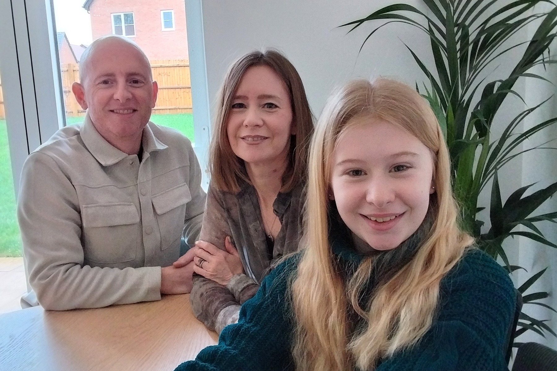 Nicola and her family