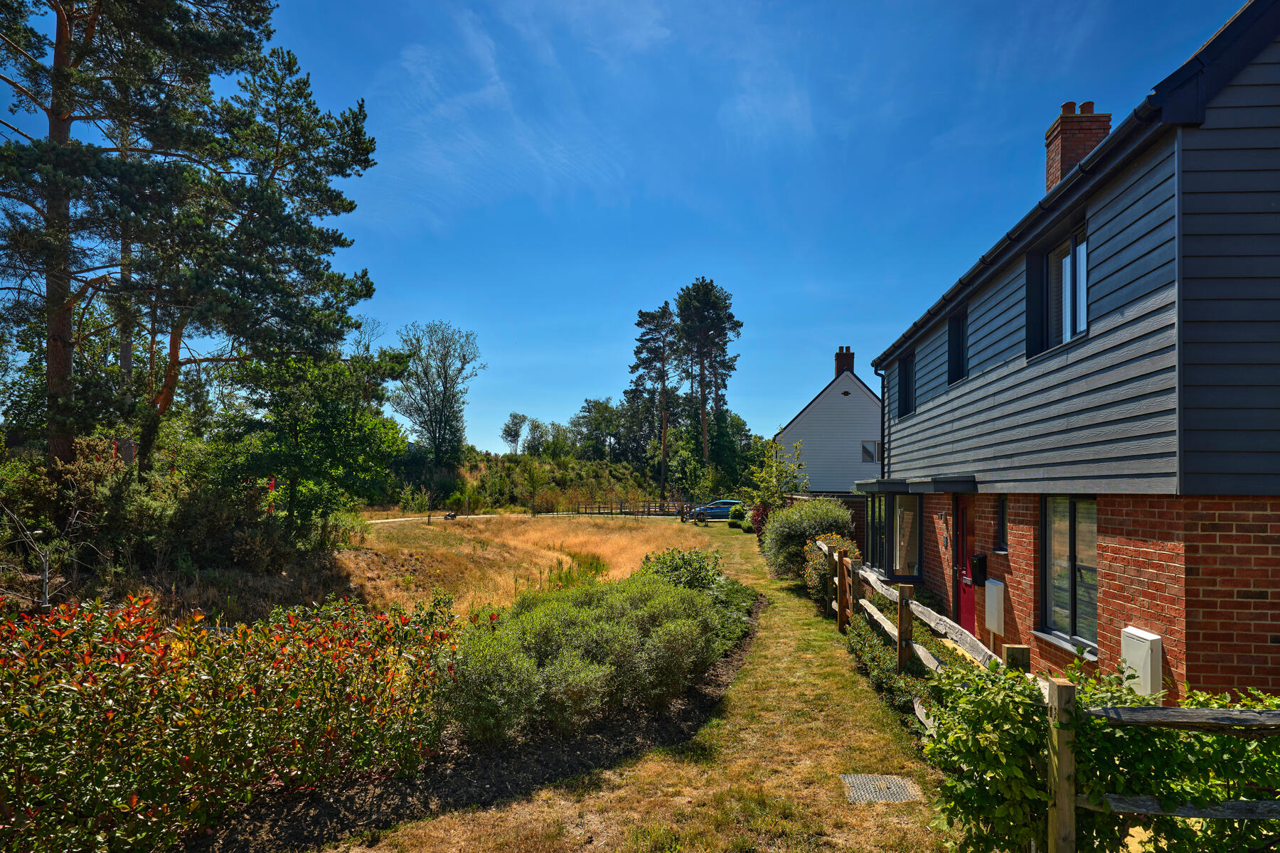 Homes and greenspace