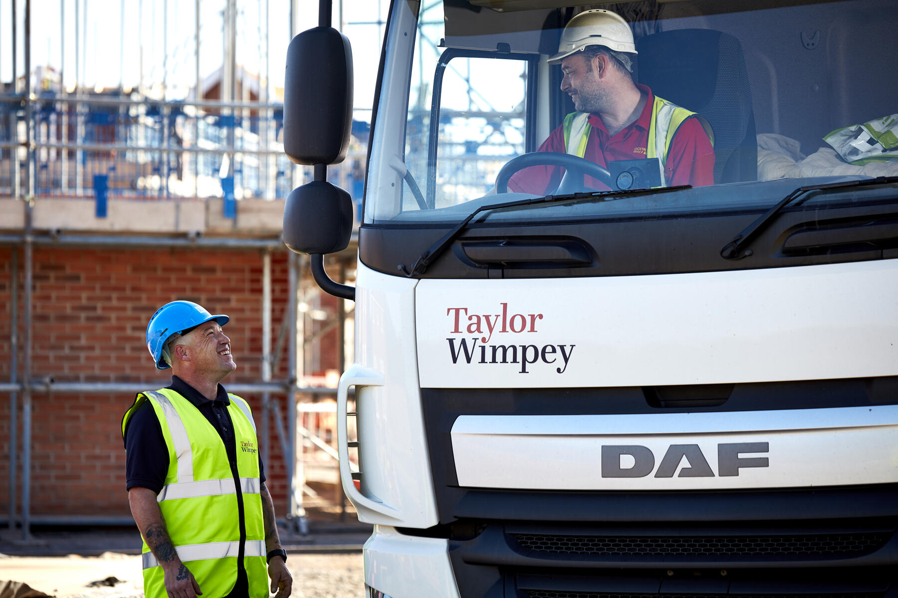 Taylor Wimpey lorry