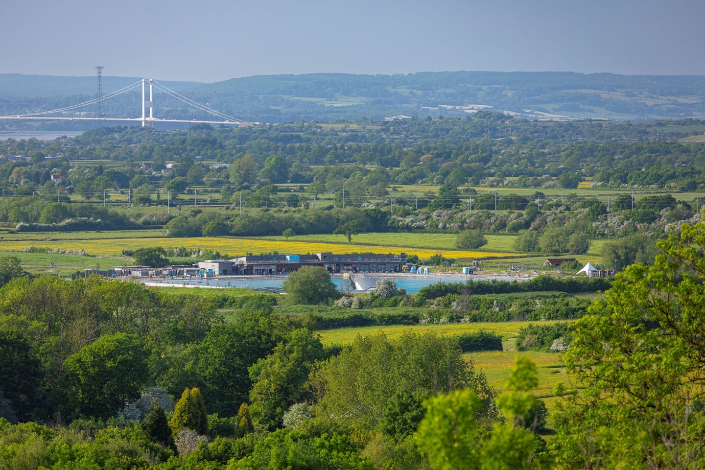 The Wave in the North Somerset countryside