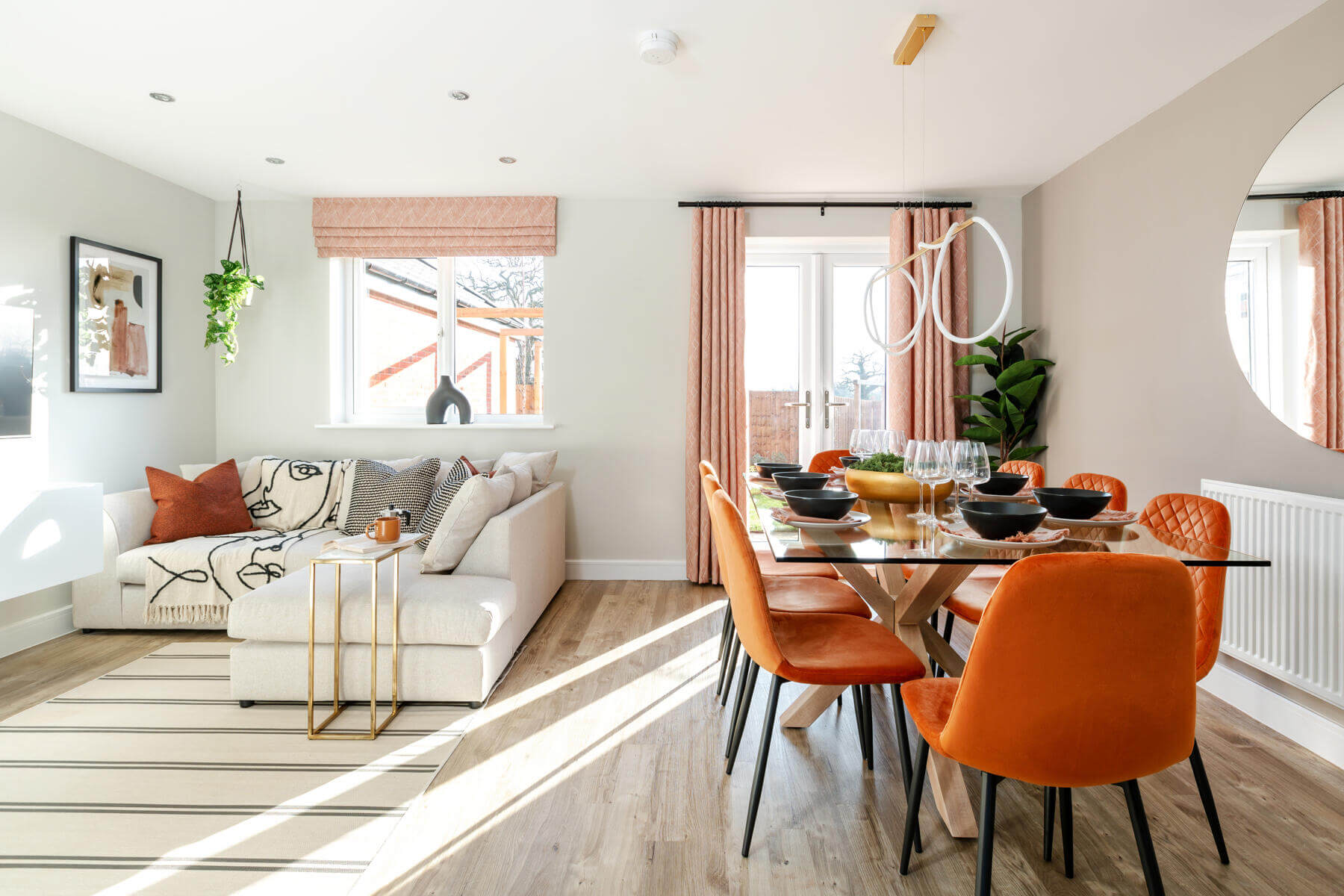 Family dining area of the Eastbury