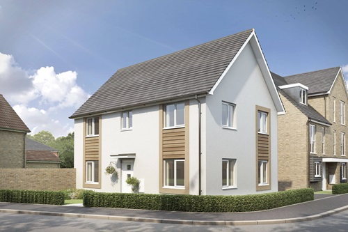 Artist's impression of the Trusdale at Mead Fields