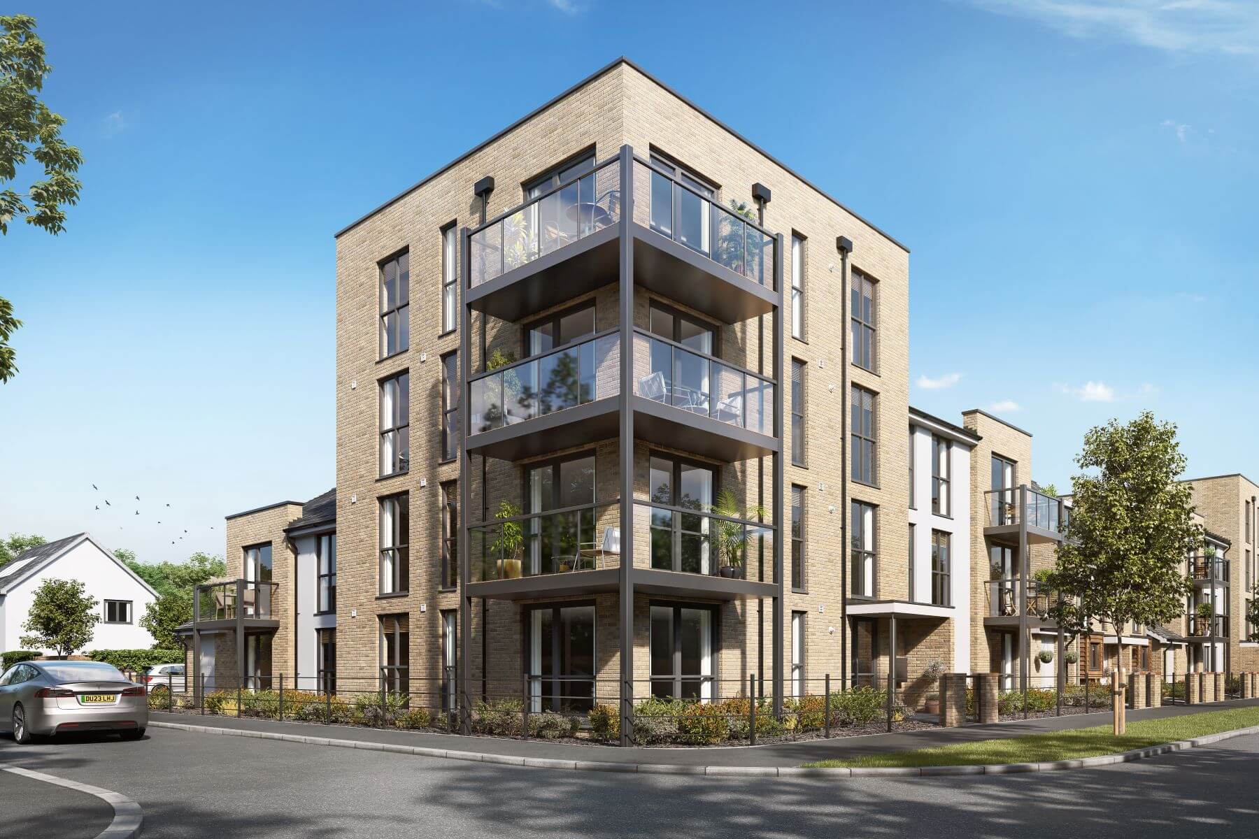 Apartment block 300-308