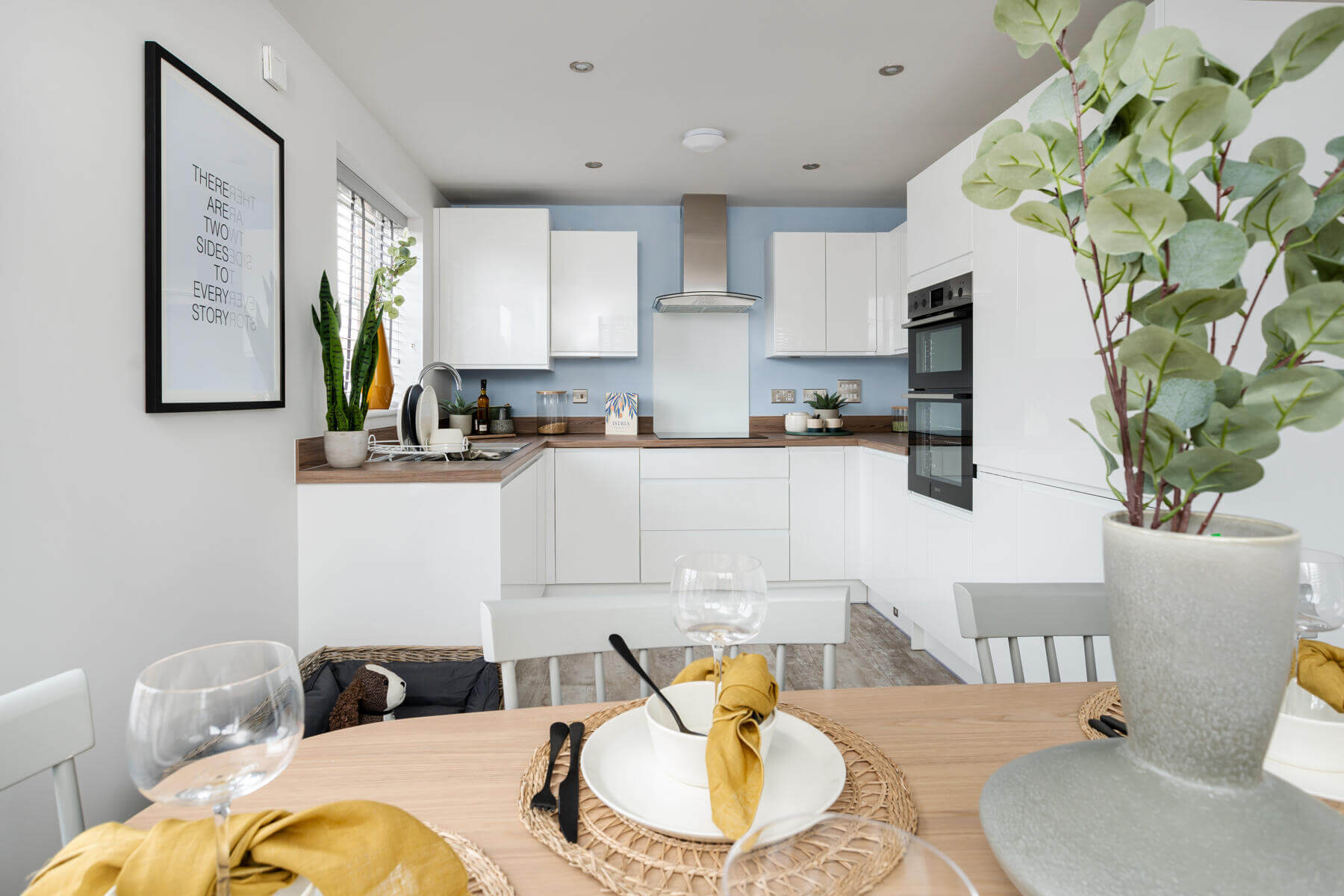 Kitchen and dining area of the Easedale