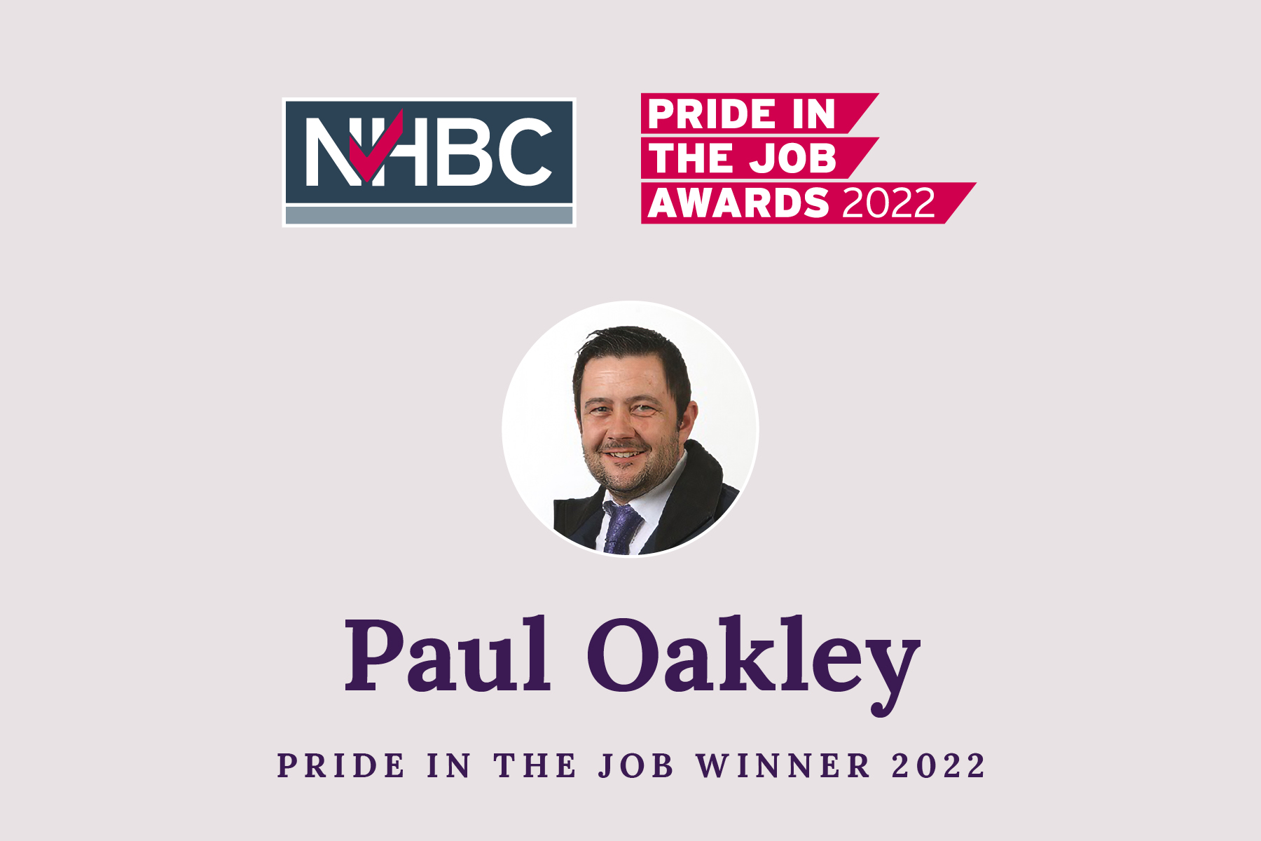 Paul Oakley Pride in the Job