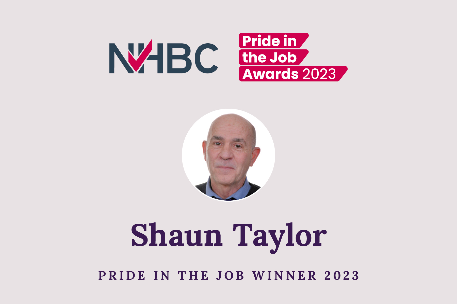 Shaun Taylor Pride in the Job