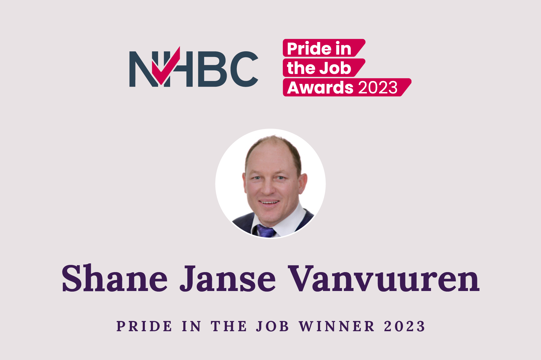 Shane Janse Vanvuuren Pride in the Job